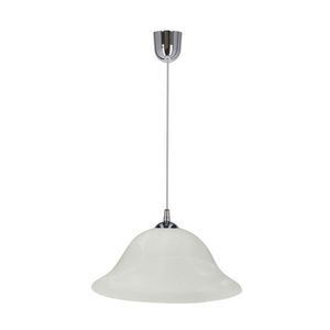 Závesná lampa Vera Chrome 1X60W E27 Alabastrové tienidlo vyobraziť
