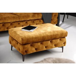 Chesterfield taburet ZETHOS Dekorhome vyobraziť