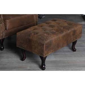 Chesterfield taburet MIDAS Dekorhome vyobraziť