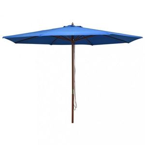 Slnečník Ø 350 cm látka / drevo Dekorhome vyobraziť