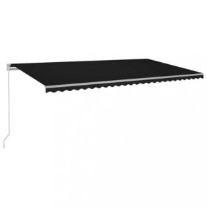 Ručne zaťahovacia markíza s LED svetlom 600x350 cm Dekorhome vyobraziť