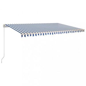 Ručne zaťahovací markíza 500x350 cm Dekorhome vyobraziť