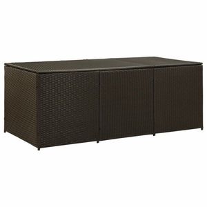 Záhradný úložný box 180 x 90 x 75 cm polyratan vyobraziť