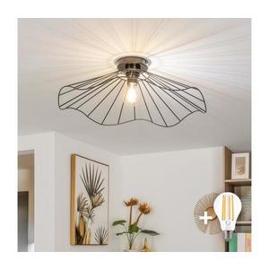 Brilagi - LED prisadený luster CERIA WIRE 1xE27/40W/230V pr. 60 cm čierny BG3988+EG300156 vyobraziť