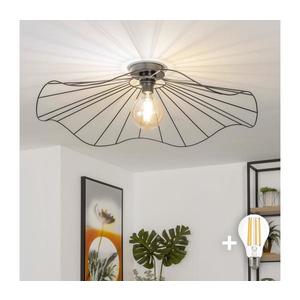 Brilagi - LED prisadený luster CERIA WIRE 1xE27/40W/230V priemer 80 cm čierna BG3988+EG300157 vyobraziť