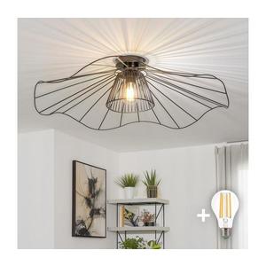 Brilagi - LED prisadený luster CERIA WIRE, 1× E27 (40 W), 230 V, priemer 80 cm, čierna BG3988+EG300157+EG300162 vyobraziť