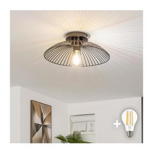 Brilagi - LED prisadený luster CERIA WIRE 1xE27/40W/230V pr. 26 cm čierny BG3988+EG300158 vyobraziť