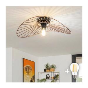 Brilagi - LED Prisadený luster CERIA WIRE 1xE27/40W/230V 40x56 cm bronz BG3988+EG300151 vyobraziť