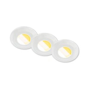 Briloner 7588036 - SADA 3xLED kúpeľňové podhľadové svietidlo KLIRA 3xLED/4, 9W/230V IP44 biela 7588036 vyobraziť