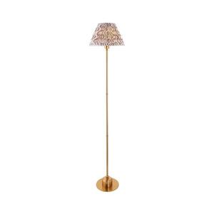 Endon 114785 - stmievateľná LED nabíjateľná stojacia lampa BURLEY LED/1, 5W/5V mosadz/sivá 114785 vyobraziť