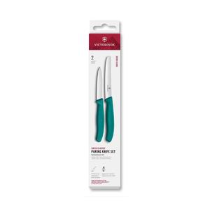 Victorinox - Sada 2 kuchynských nožov na zeleninu SWISS CLASSIC, tyrkysová 6.7114.2C1 vyobraziť