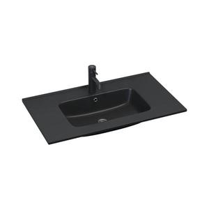BATH DELUXE Zapustené umývadlo LILLESNAD 81x46cm keramika/čierna 06-080-27-02-00 vyobraziť