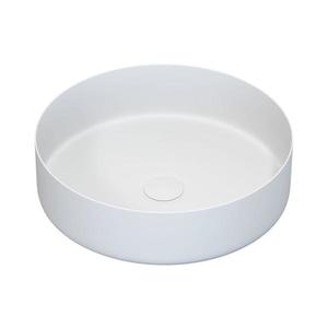 BATH DELUXE Umývadlo na dosku LJORDAL, Ø 40 cm, oceľ/biela 06-040-16-01-00 vyobraziť