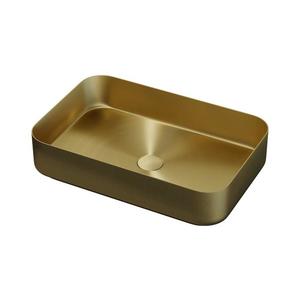 BATH DELUXE Umývadlo na dosku LJORDAL 52x34 cm oceľ/mosadz 06-052-18-70-00 vyobraziť