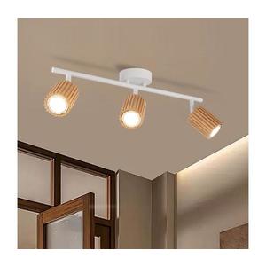 Brilagi - Bodové svietidlo MODERN WOOD 3xGU10/8W/230V drevo/biela BRI382 vyobraziť