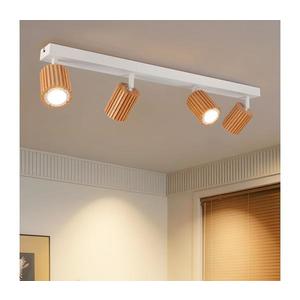 Brilagi - Bodové svietidlo MODERN WOOD 4xGU10/8W/230V drevo/biela BRI387 vyobraziť