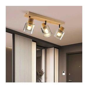 Brilagi - Bodové svietidlo HYGGE 3xE14/15W/230V drevené/dymové BRI404 vyobraziť