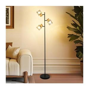 Brilagi - Stojacia lampa HYGGE 3xE14/15W/230V drevo/dymová BRI408 vyobraziť