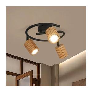 BRILAGI - Bodové svietidlo MODERN WOOD 3xGU10/8W/230V, drevené/čierne BRI375 vyobraziť