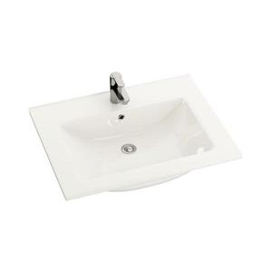 BATH DELUXE Zápustné umývadlo CHICAGO 61x46, 5 cm lesklé biele 06-060-60-11-01 vyobraziť