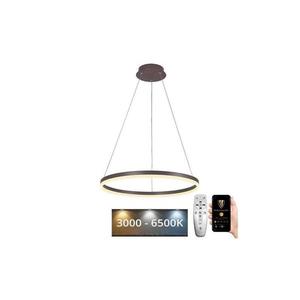 Brilagi - LED Stmievateľný luster na lanku CIRCLE LED/42W/230V 3000-6500K hnedý+DO BG-J4308/BR vyobraziť