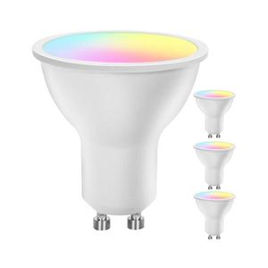 B.V. Sada 4 ks stmievateľných inteligentných LED RGBW žiaroviek GU10/4, 9W/230V 2700-6500K - S10201FW7 vyobraziť