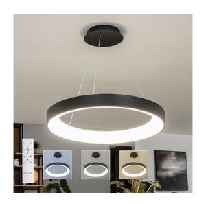 Brilagi - LED stmievateľný luster na lanku FALCON II LED/99W/230V pr. 60 cm čierna + DO BRDC2668-600/CR vyobraziť