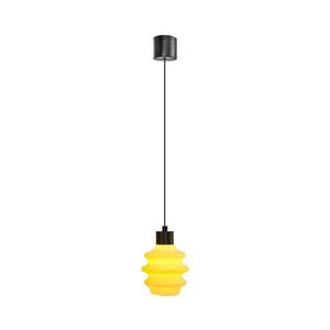 Závesný LED luster na lanku CACTUS LED/3W/230V 3000K čierna/žltá 414LRC1977 vyobraziť