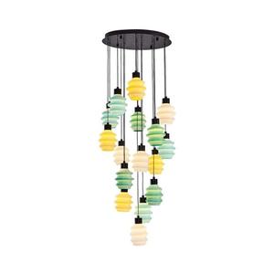 LED luster na lane CACTUS 16xLED/3, 12W/230V 3000K zelená/žltá/biela 414LRC2014 vyobraziť