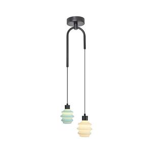 LED luster na lanku CACTUS LED/6W/230V 3000K zelená/biela 414LRC2015 vyobraziť