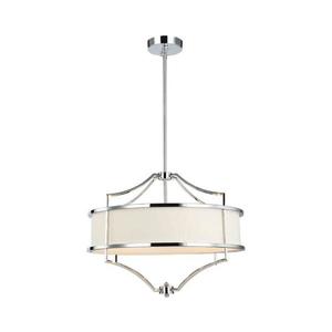 Open Design OR80919- Luster na tyči STESSO 4xE27/15W/230V priemer 55 cm lesklý chróm/biela OR80919 vyobraziť