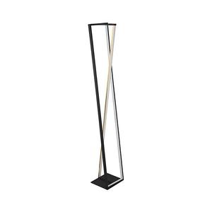 Trio - stmievateľná LED stojacia lampa EDGE LED/26W/230V 2300/3000/4000K čierna 426810132 vyobraziť