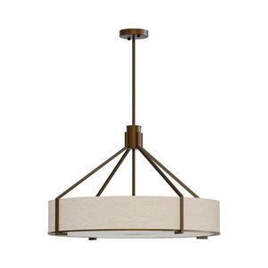 Open Design OR85679- Závesné svietidlo na tyči DORETTO 6xE27/15W/230V priemer 70 cm hnedá/béžová OR85679 vyobraziť