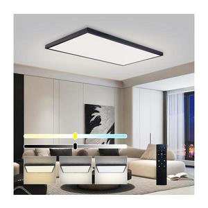 Brilagi-LED Stmievateľné kúpeľňové svietidlo FRAME SMART LED/96W/230V IP44 čierne + diaľkové ovládanie BRI644 vyobraziť