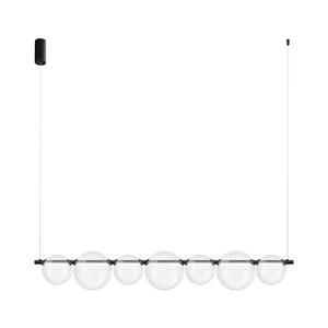 LED luster na lanku ATOLA LED/19W/230V čierna/číra ML2244 vyobraziť