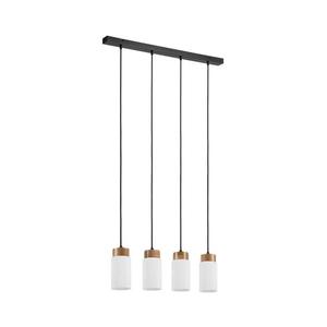 Závesný luster MARKUS 4xE27/15W/230V čierna/dub LM-4.260/CZARNY vyobraziť