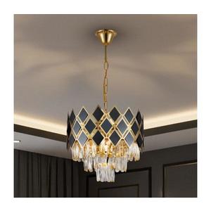 Brilagi - Luster na reťazi CRISTAL 5xE14/40W/230V pr. 38 cm zlatá/čierna BG72420 vyobraziť