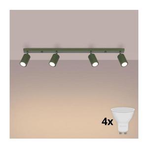 Brilagi - LED bodové svietidlo CRESTO 4xGU10/10W/230V zelené BR.1622 vyobraziť
