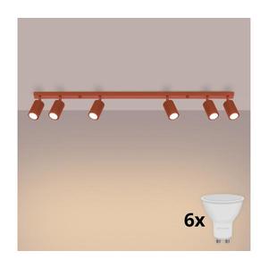 Brilagi - LED bodové svietidlo CRESTO 6xGU10/10W/230V červené BR.1642 vyobraziť