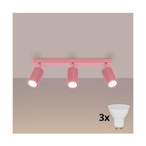 Brilagi - LED bodové svietidlo CRESTO 3xGU10/10W/230V ružové BR.1936 vyobraziť
