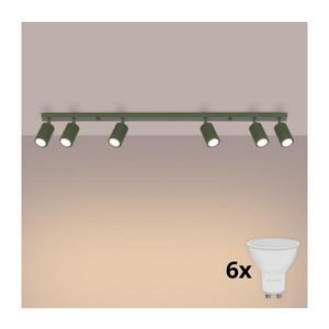Brilagi - LED bodové svietidlo CRESTO 6xGU10/10W/230V zelené BR.1623 vyobraziť