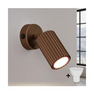 Brilagi - LED nástenné bodové svietidlo CRESTO 1xGU10/10W/230V hnedé BR.1959 vyobraziť