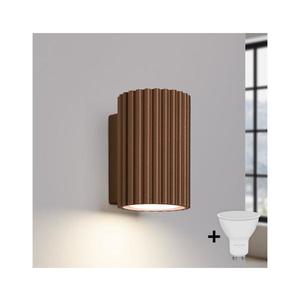 Brilagi - LED Nástenné svietidlo CRESTO 1xGU10/10W/230V 10 cm hnedé BR.1968 vyobraziť