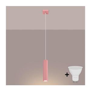 BRILAGI - LED luster na lanku CRESTO 1xGU10/10W/230V ružová BR.1931 vyobraziť