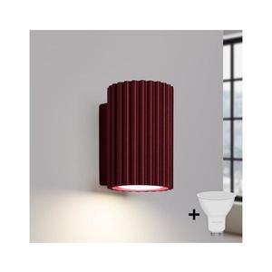 Brilagi - LED nástenné svietidlo CRESTO 1xGU10/10W/230V 10 cm bordové BR.1929 vyobraziť