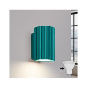 BRILAGI - LED nástenné svietidlo CRESTO 1xGU10/10W/230V 10 cm tyrkysová BR.1955 vyobraziť