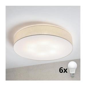 Brilagi - LED stropné svietidlo SIRIJA 6xE27/60W/230V priemer 80 cm krémová 8590828019503 vyobraziť