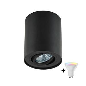Zuma Line 20038-BK-N - LED RGBW stmievateľné bodové svietidlo RONDOO 1xGU10/6W/230V čierna+DO ZL0142+AI2383 vyobraziť