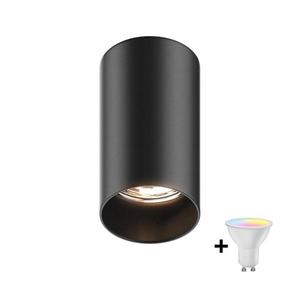 Zuma Line 92680-N - LED RGBW stmievateľné bodové svietidlo TUBA 1xGU10/6W/230V čierne + DO ZL0280+AI2383 vyobraziť