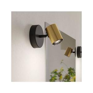 Eglo 300583 - Kúpeľňové nástenné bodové svietidlo CONSUMA 1xGU10/5W/230V IP44 čierne/zlaté 300583 vyobraziť